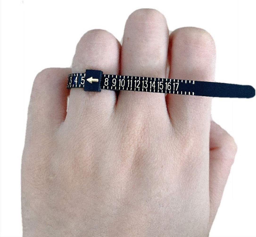 plastic ring sizer for taking your ring size at home - Le Dragon Argenté