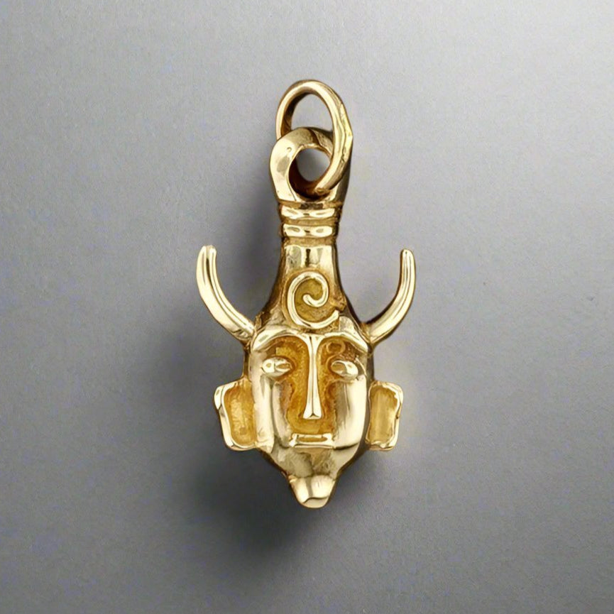 Samulet in Antique Bronze - Le Dragon Argenté