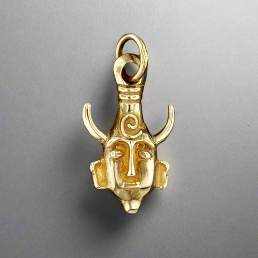 Samulet in Antique Bronze - Le Dragon Argenté