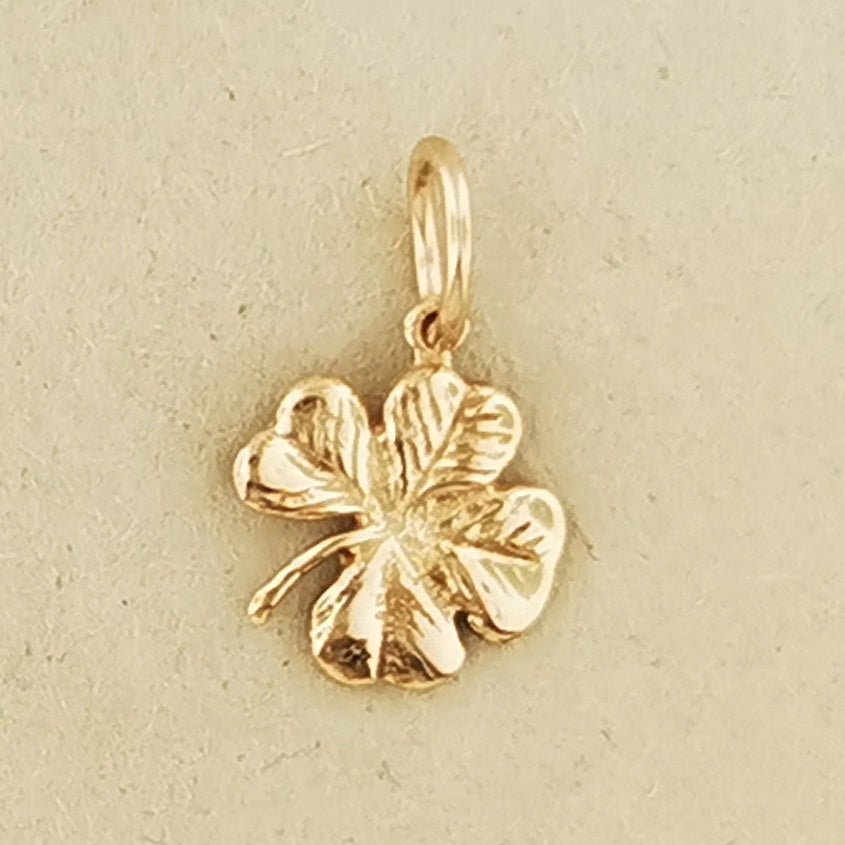Small Four - Leaf Clover Charm - Le Dragon Argenté