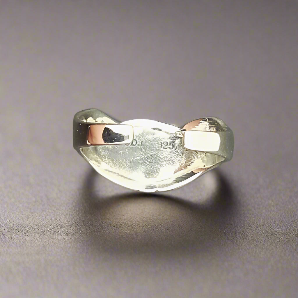 Sterling Silver Adjustable Cat Ring - Le Dragon Argenté