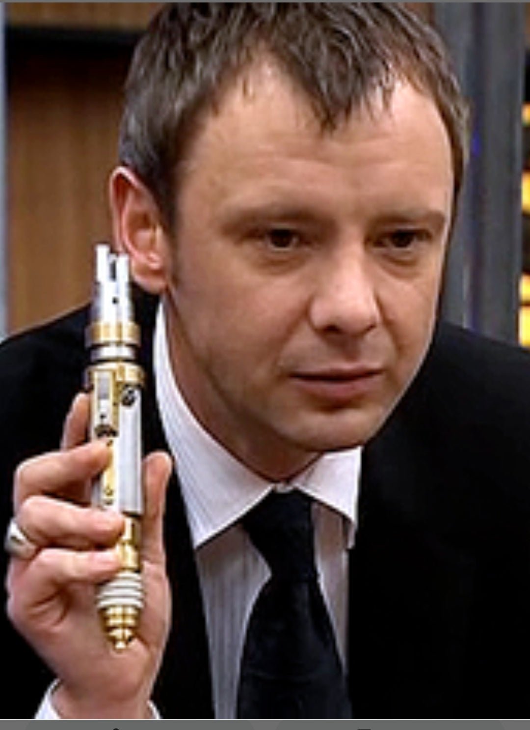 The Master's Sonic Screwdriver Pendant in Sterling Silver or Antique Bronze - Le Dragon Argenté