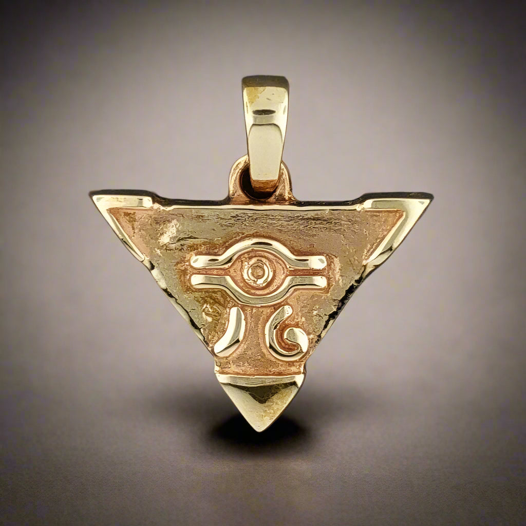 Millennium Puzzle pendant in .925 silver, antique bronze or stainless steel inspired by Yu-Gi-Oh by Le Dragon Argente, perfect for anime fans!