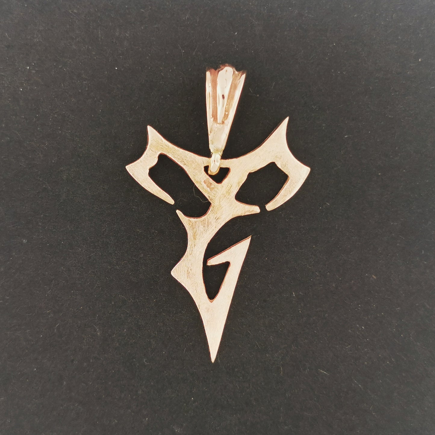 Final Fantasy X Tidus Pendant in Bronze, Final Fantasy X Tidus Pendant in Sterling Silver, Final Fantasy Necklace Pendant, Final Fantasy X Pendant, Tidus Pendant, Zanarkand Abes Pendant, FFX Charm Pendant