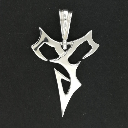 Final Fantasy X Tidus Pendant in Stainless Steel, Final Fantasy Pendant, FFX Pendant, Tidus Pendant, Final Fantasy Jewelry, Gamer Girl Jewelry, Gamer Jewelry Mens, Stainless Steel Pendant, Stainless Steel Gamer Jewelry, Stainless Steel Tidus Pendant
