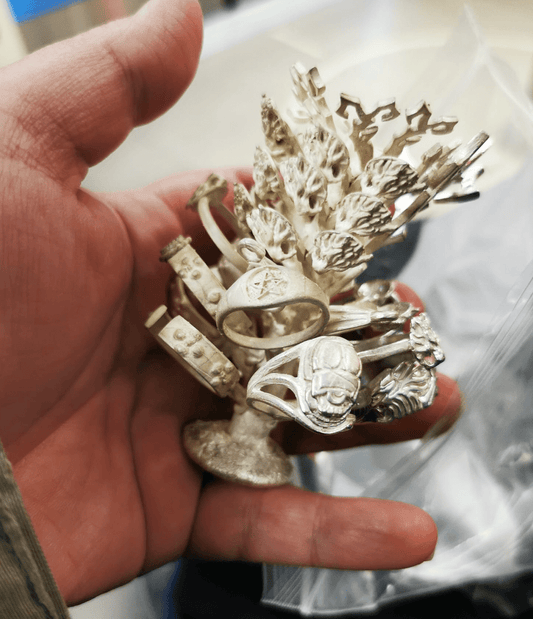 Behind The Bench:  Jewellery Casting Process - Le Dragon Argenté