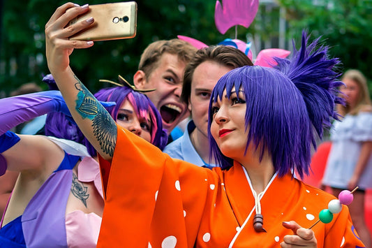 Anime cosplayers