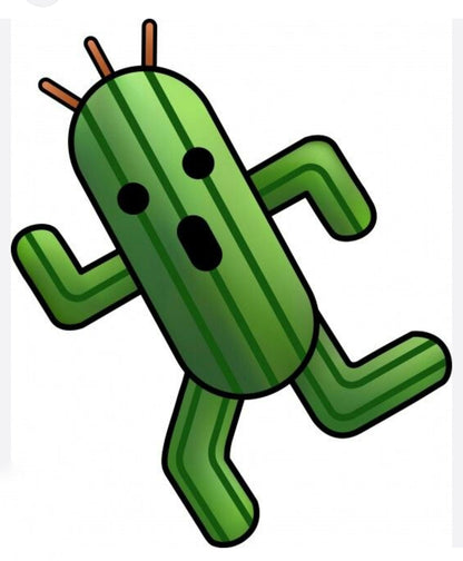 Pendentif Cactuar de Final Fantasy