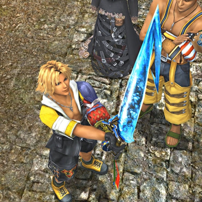 Final Fantasy X Brotherhood Sword Pendant