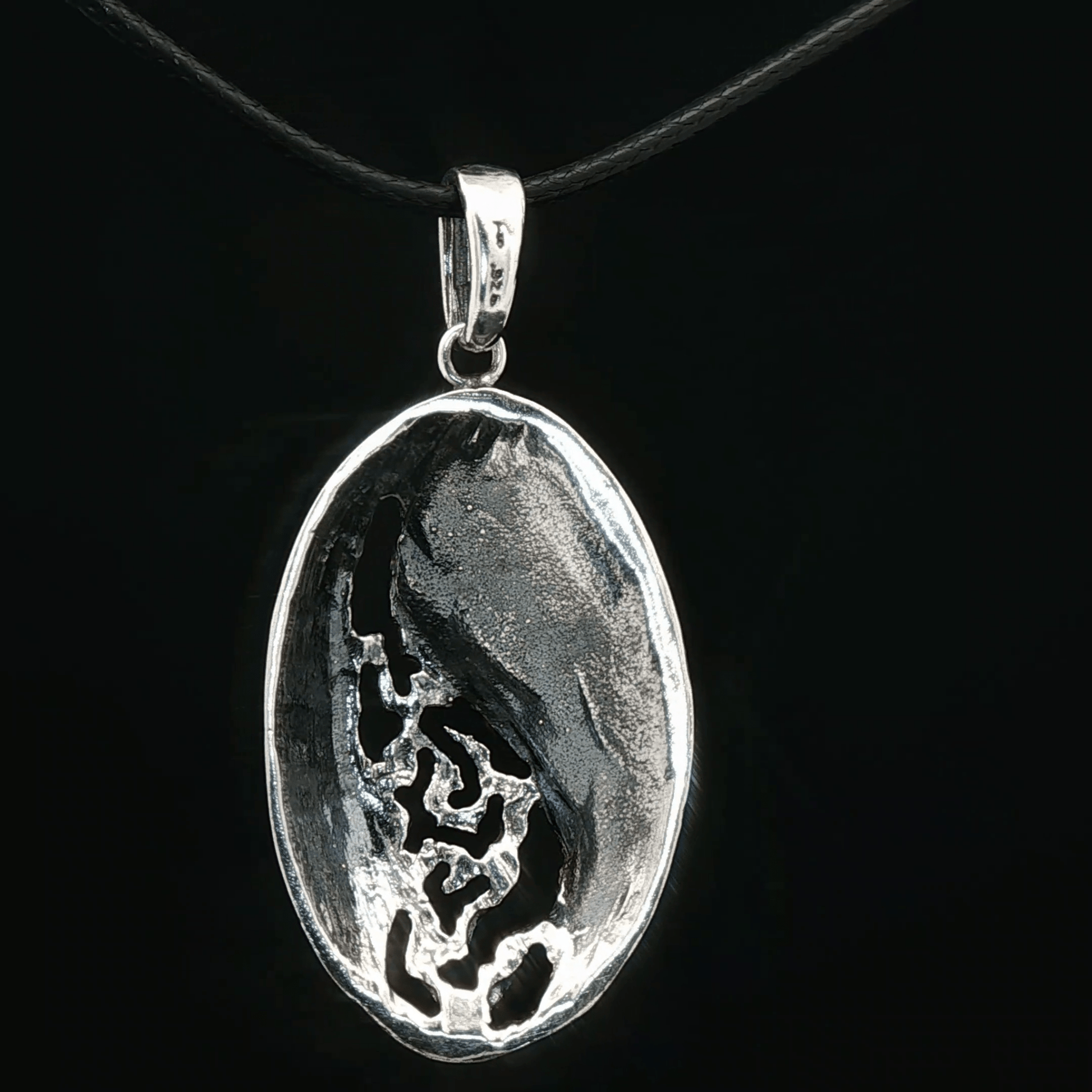 1st Wax Design Pendant in Sterling Silver - Le Dragon Argenté - Live Sale - 