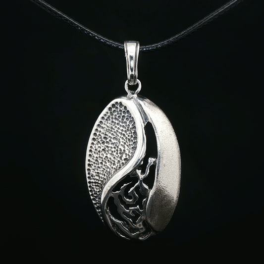 1st Wax Design Pendant in Sterling Silver - Le Dragon Argenté - Live Sale - 