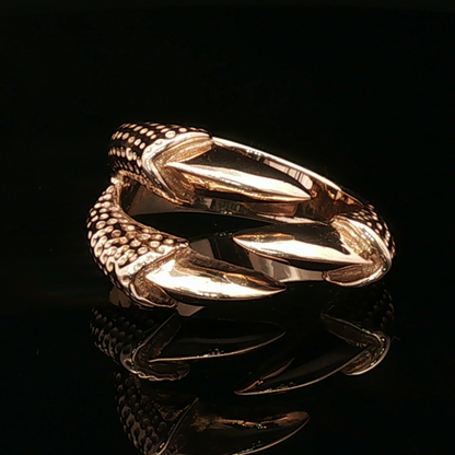Adjustable Dragon Claw Ring - Le Dragon Argenté