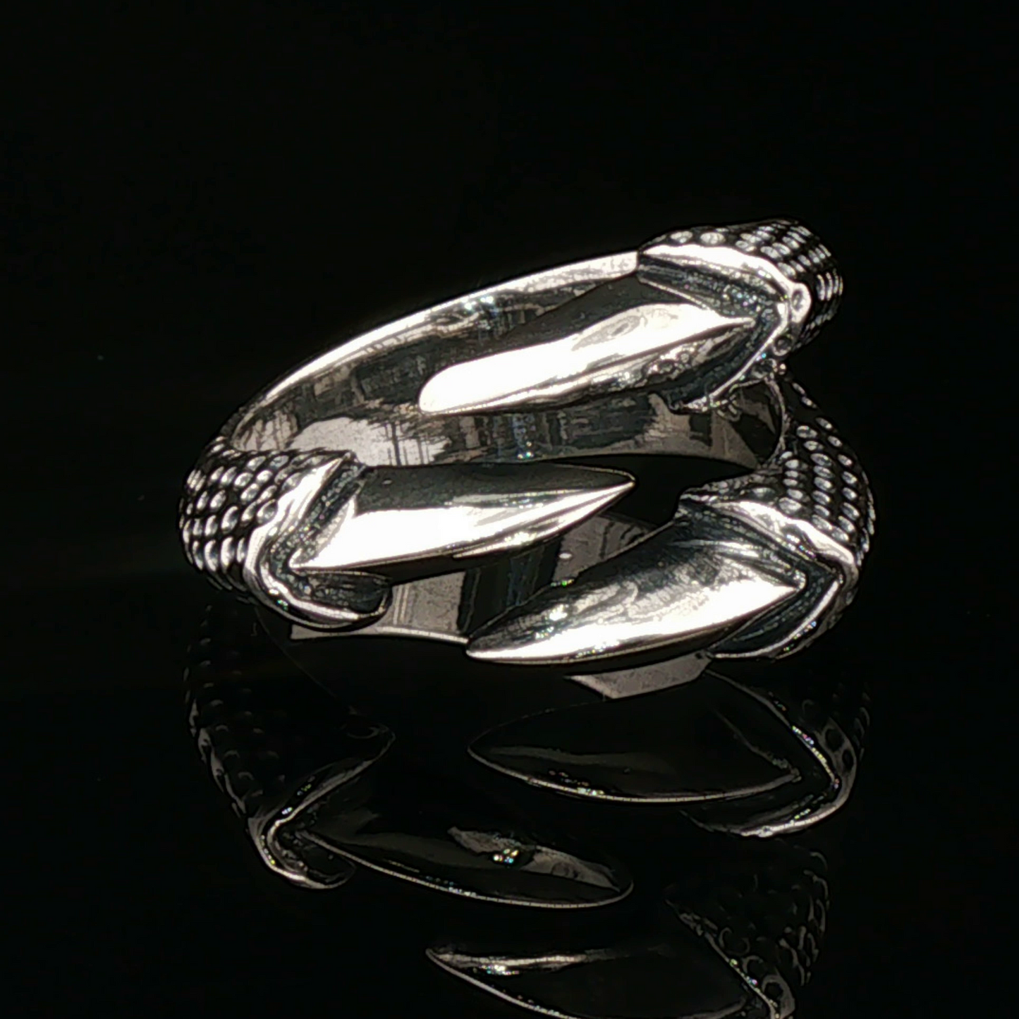 Adjustable Dragon Claw Ring - Le Dragon Argenté