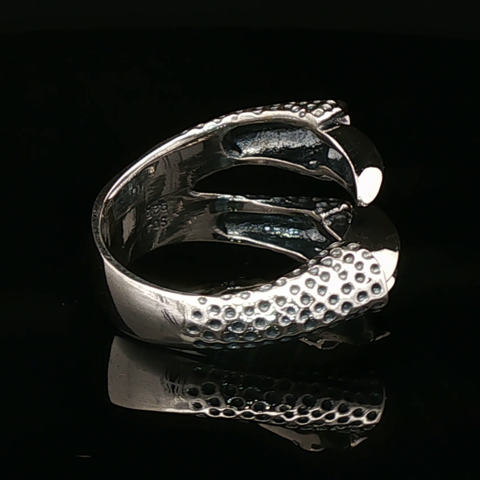 Adjustable Dragon Claw Ring - Le Dragon Argenté