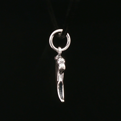 Bear Claw Charm Pendant in Sterling Silver - Le Dragon Argenté