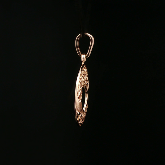 Celtic Tree of Life Pendant in Antique Bronze - Le Dragon Argenté