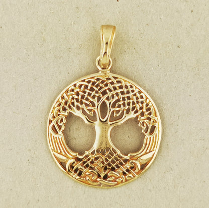 Tree of Life Pendant in Antique Bronze, Yggdrasil Tree Pendant, Wicca Bronze Jewelry, Bronze Wiccan Jewelry, Bronze Pagan Pendant, Bronze Pagan Pendant, Bronze Esoteric Jewelry, Bronze Esoteric Jewelry, Bronze Tree Of Life Pendant