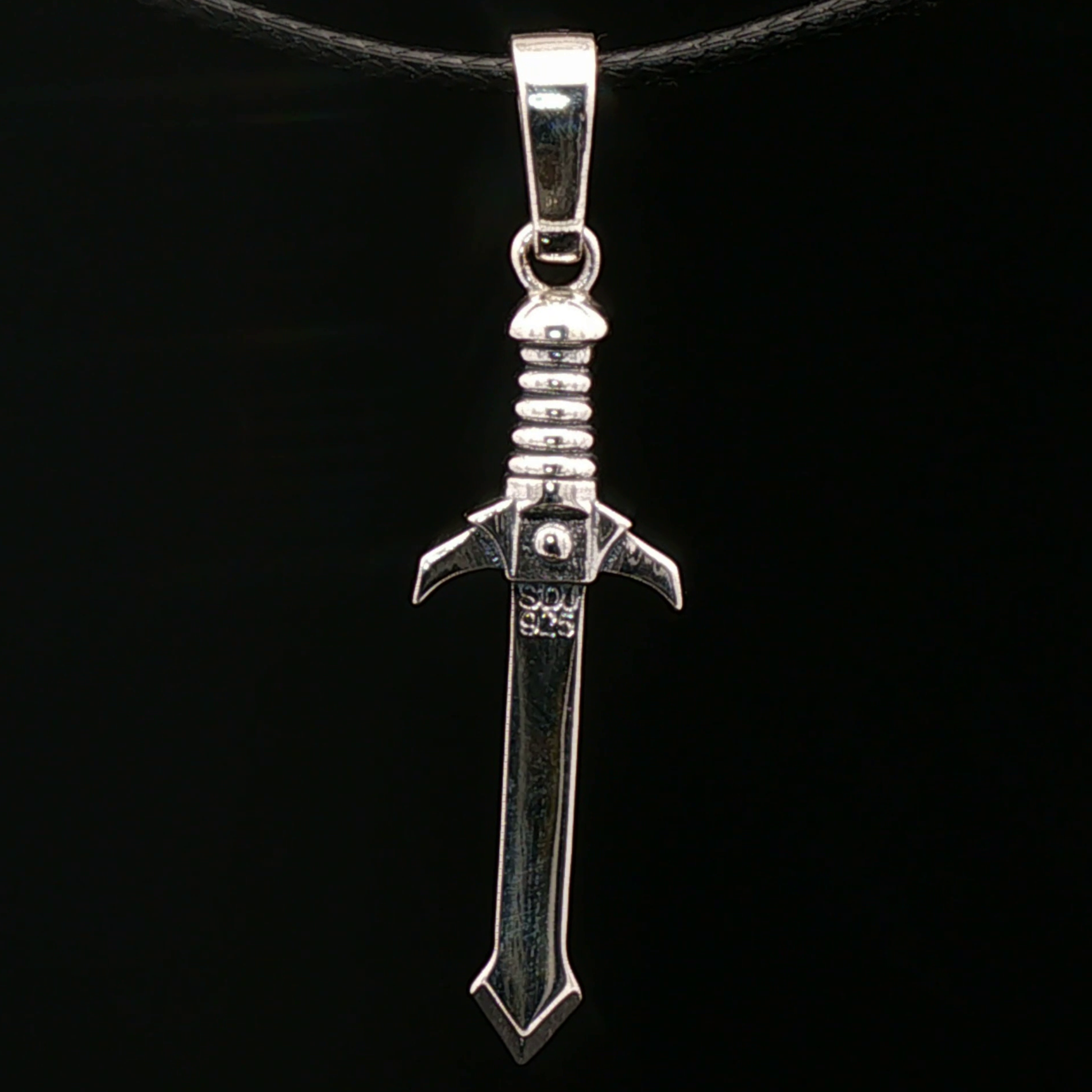 Sword Pendant in Sterling Silver - Le Dragon Argenté