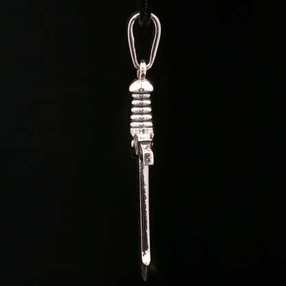 Sword Pendant in Sterling Silver - Le Dragon Argenté
