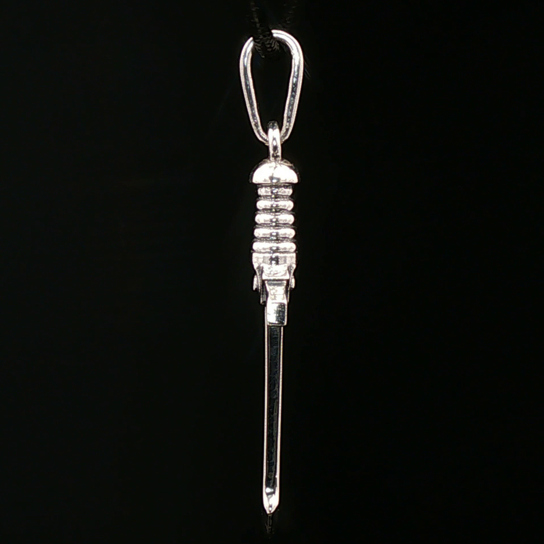 Sword Pendant in Sterling Silver - Le Dragon Argenté