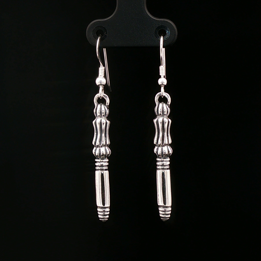 Final Fantasy 7: Crisis Core Genesis Earrings in Sterling Silver - Le Dragon Argenté