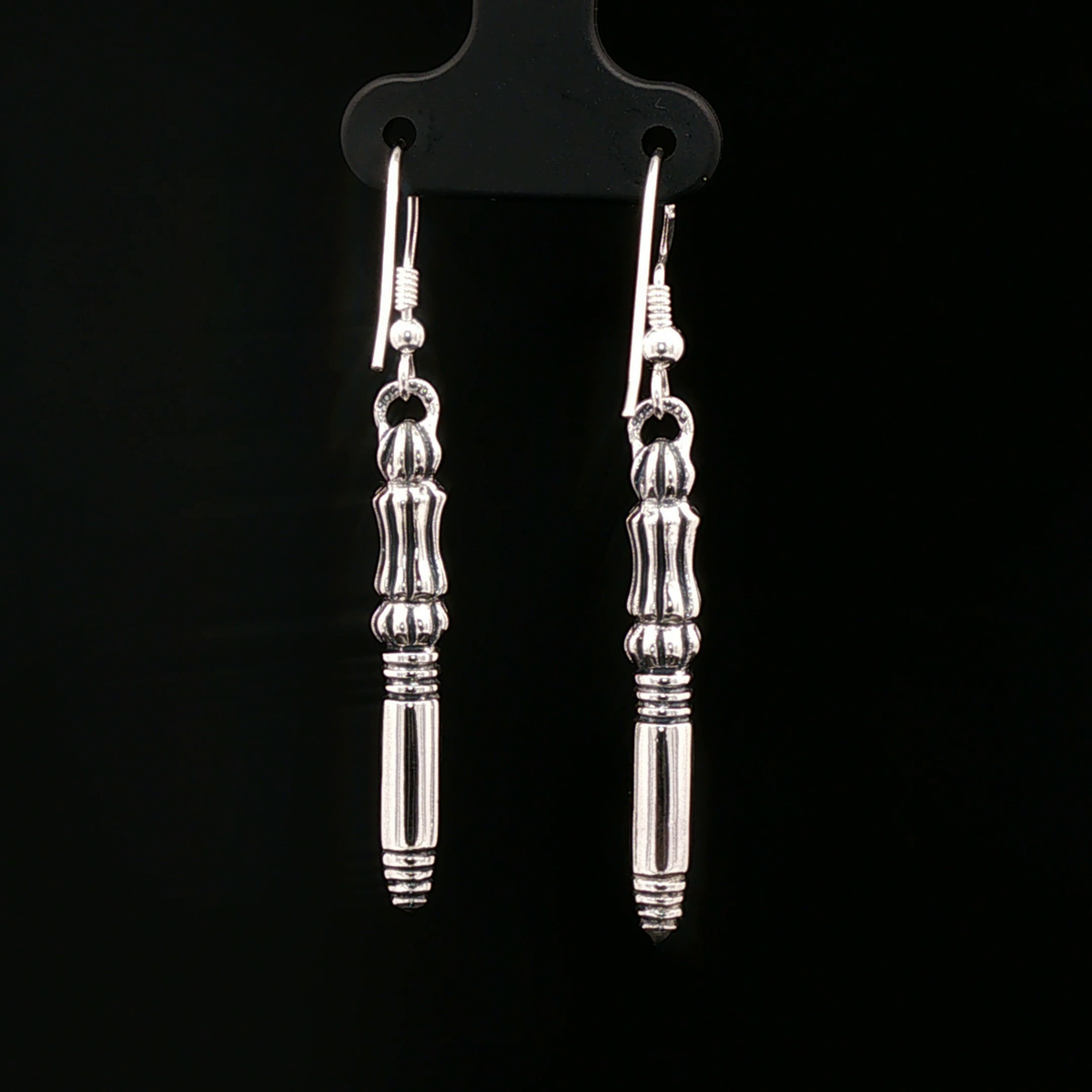 Final Fantasy 7: Crisis Core Genesis Earrings in Sterling Silver - Le Dragon Argenté