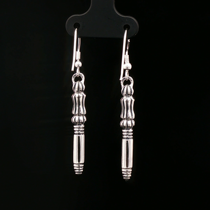 Final Fantasy 7: Crisis Core Genesis Earrings in Sterling Silver - Le Dragon Argenté