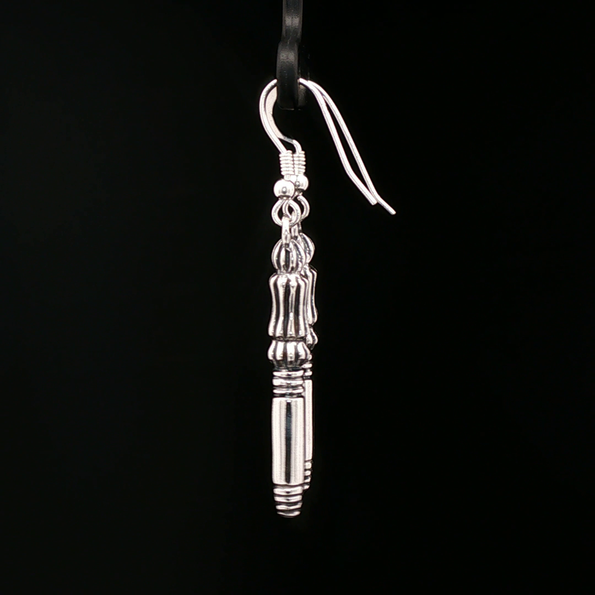 Final Fantasy 7: Crisis Core Genesis Earrings in Sterling Silver - Le Dragon Argenté