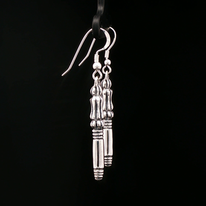 Final Fantasy 7: Crisis Core Genesis Earrings in Sterling Silver - Le Dragon Argenté