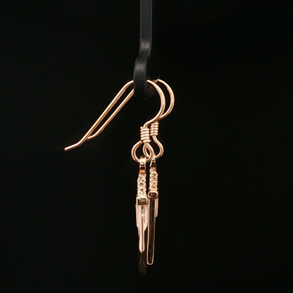 FF7 Small Buster Sword Earrings - Le Dragon Argenté