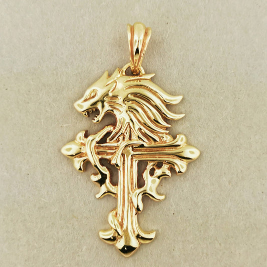 Pendentif Final Fantasy 8 Squall Griever en or