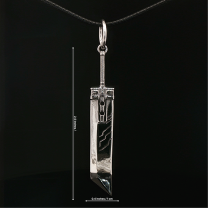 Final Fantasy 7 Buster Sword Pendant - Le Dragon Argenté