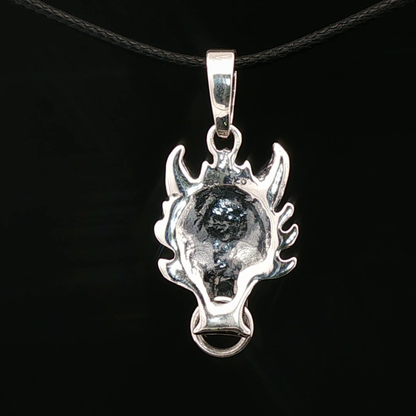 Final Fantasy 7 Fenrir Wolf Pendant - Le Dragon Argenté