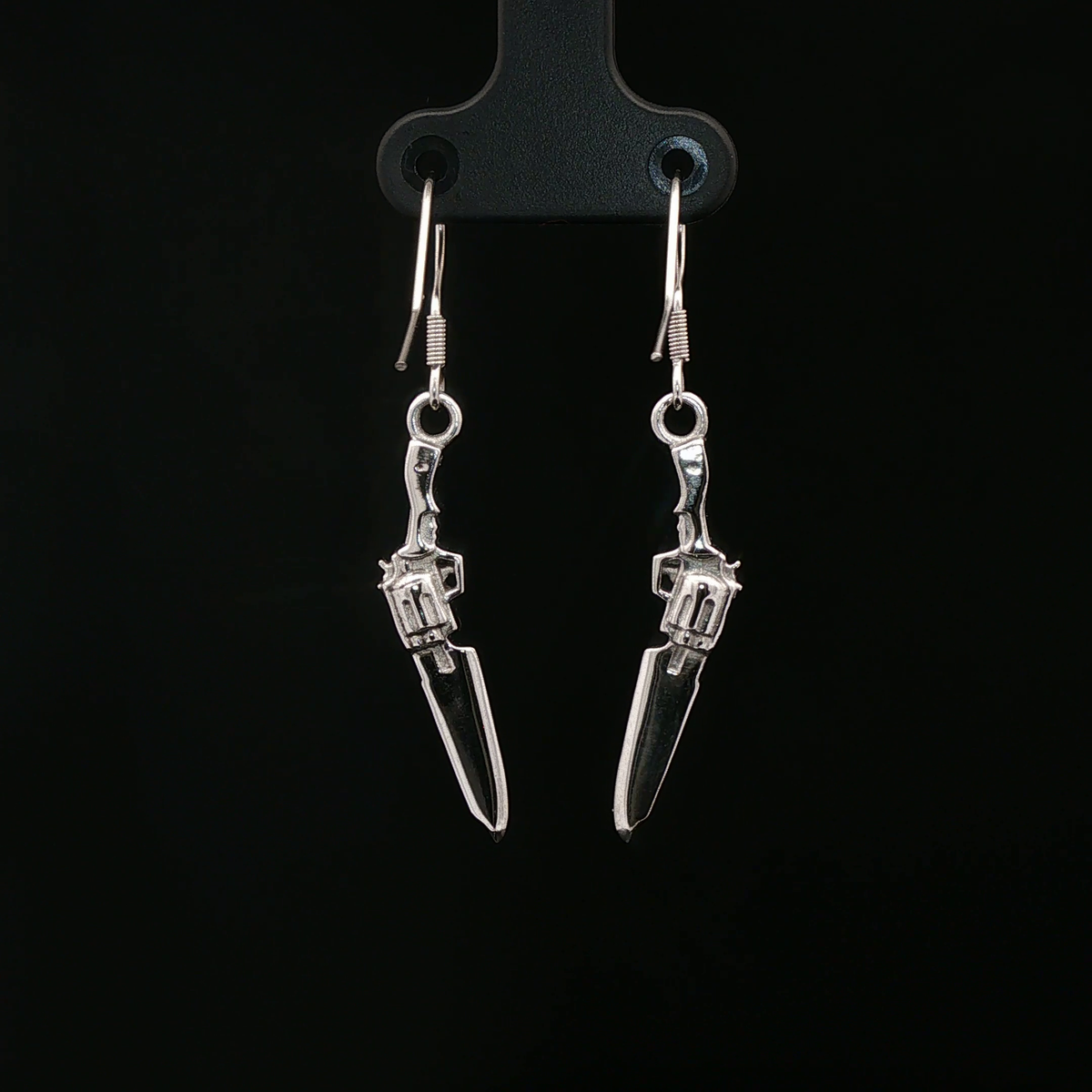 Final Fantasy 8 Gunblade Charm Earrings - Le Dragon Argenté