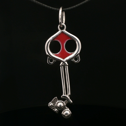 Kingdom Hearts Spellbinder Keyblade Pendant - Le Dragon Argenté