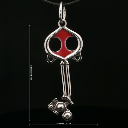 Kingdom Hearts Spellbinder Keyblade Pendant - Le Dragon Argenté