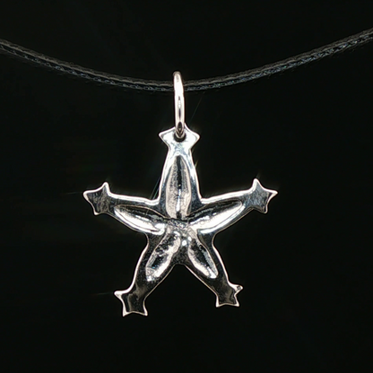 Kingdom Hearts Wayfinder Charm Pendant in Sterling Silver - Le Dragon Argenté