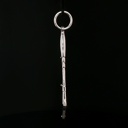 Kingdom Hearts Wayward Wind Keyblade pendant for fans, handmade in sterling silver, antique bronze, or stainless steel by Le Dragon Argenté