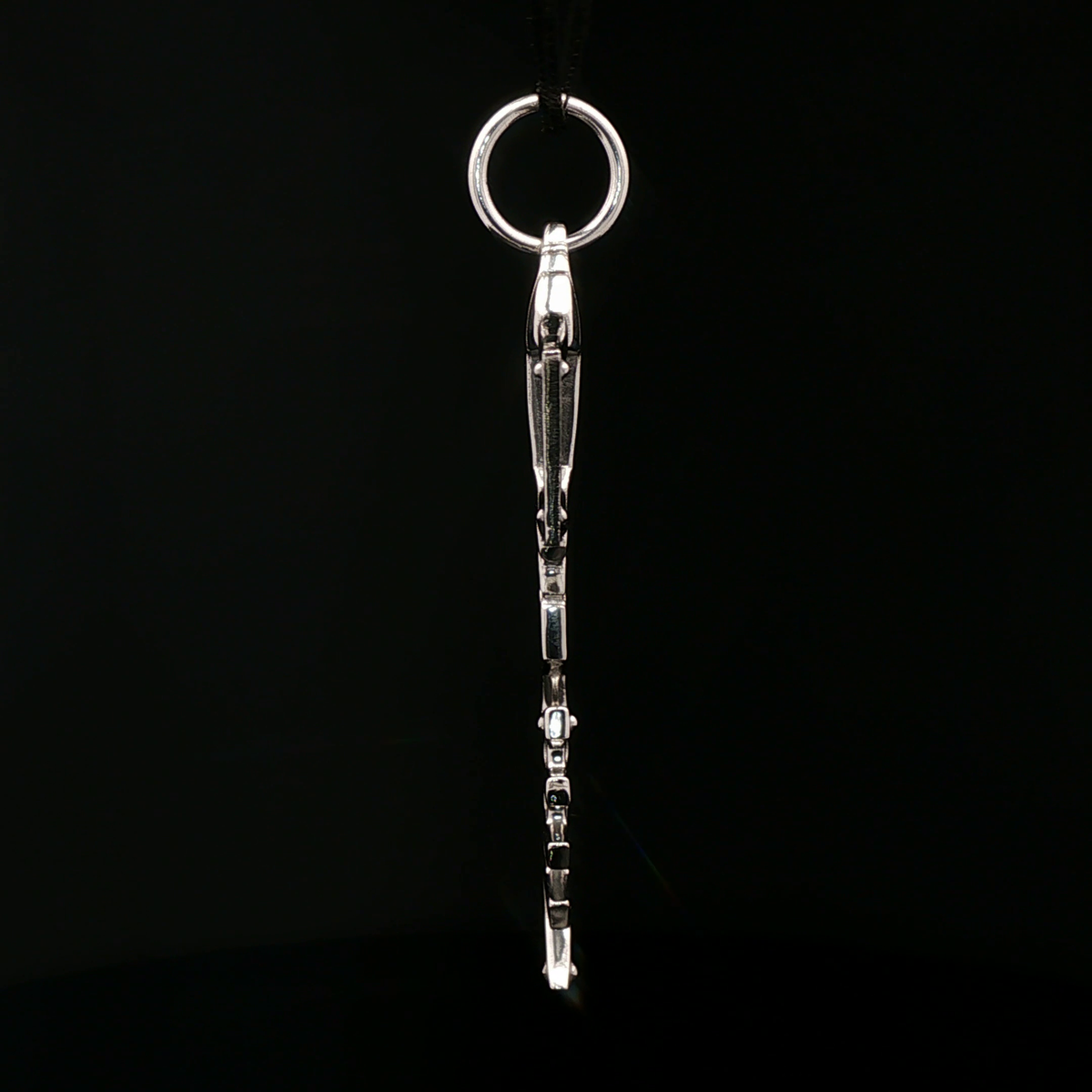 Kingdom Hearts Wayward Wind Keyblade pendant for fans, handmade in sterling silver, antique bronze, or stainless steel by Le Dragon Argenté