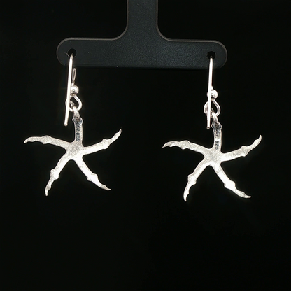 Krull Glaive Earrings in Sterling Silver - Le Dragon Argenté
