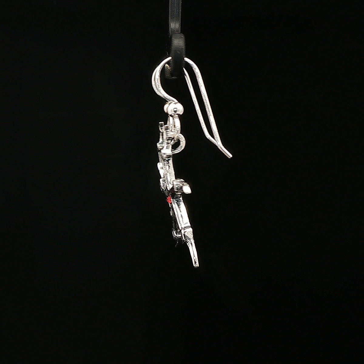 Krull Glaive Earrings in Sterling Silver - Le Dragon Argenté