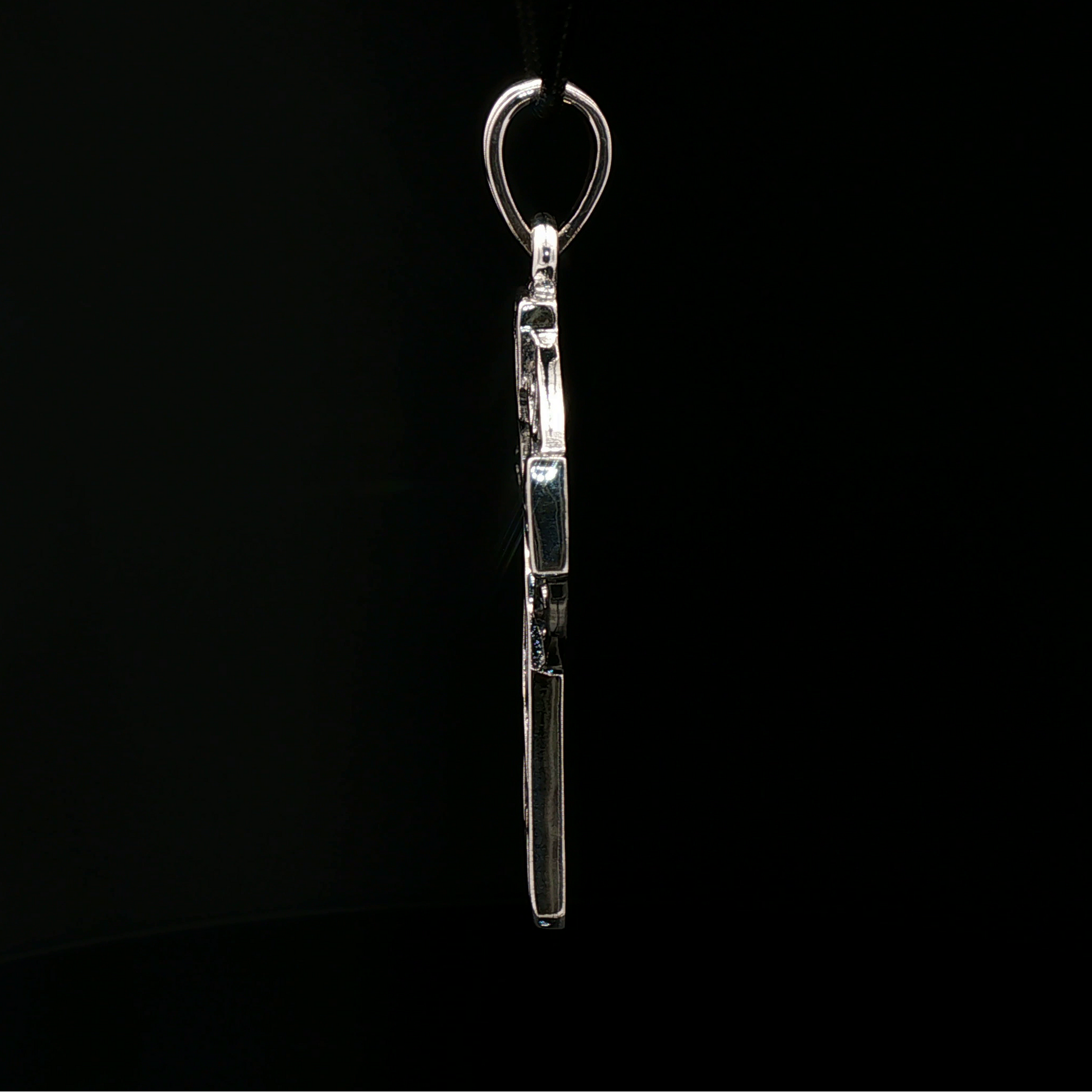 Large Celtic Cross in Sterling Silver - Le Dragon Argenté
