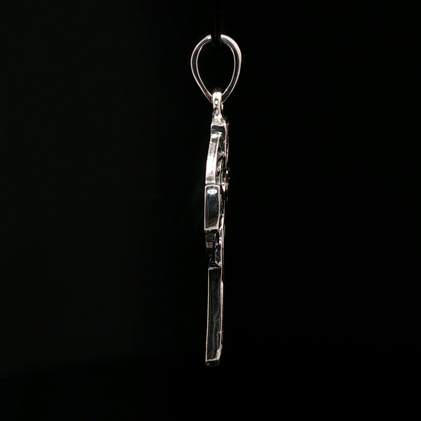 Large Celtic Cross in Sterling Silver - Le Dragon Argenté