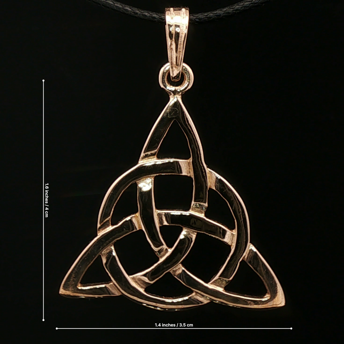 Large Triquetra Pendant - Le Dragon Argenté