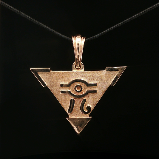 Large Yugi - Oh Millennium Puzzle Pendant - Le Dragon Argenté - anime jewelry - anime pendant - cosplay
