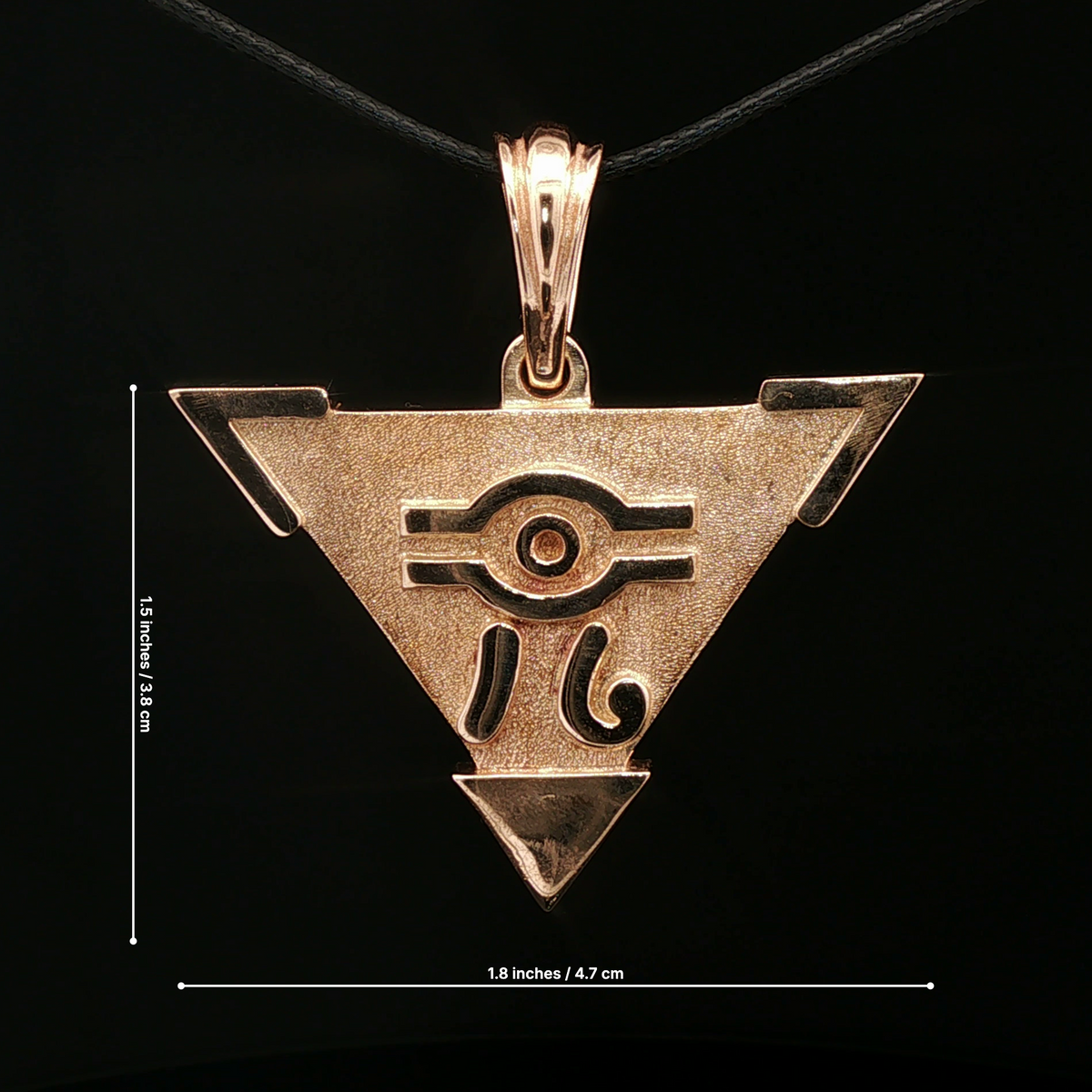 Large Yugi - Oh Millennium Puzzle Pendant - Le Dragon Argenté - anime jewelry - anime pendant - cosplay