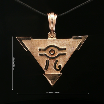 Large Yugi - Oh Millennium Puzzle Pendant - Le Dragon Argenté - anime jewelry - anime pendant - cosplay