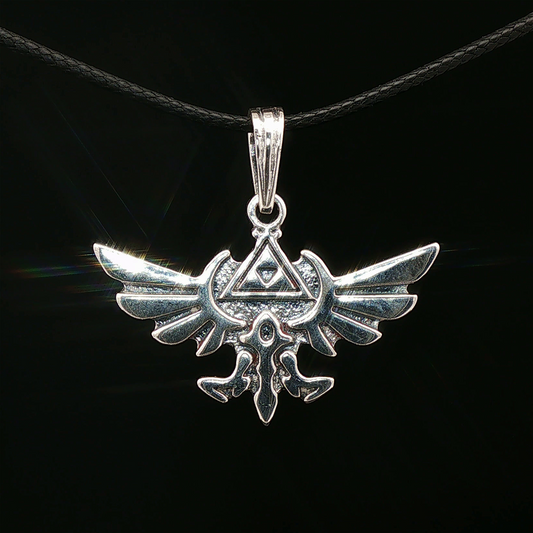 Legend of Zelda Pendant in Sterling Silver - Le Dragon Argenté
