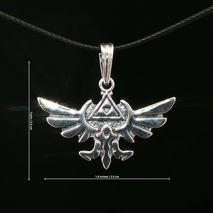 Legend of Zelda Pendant in Sterling Silver - Le Dragon Argenté