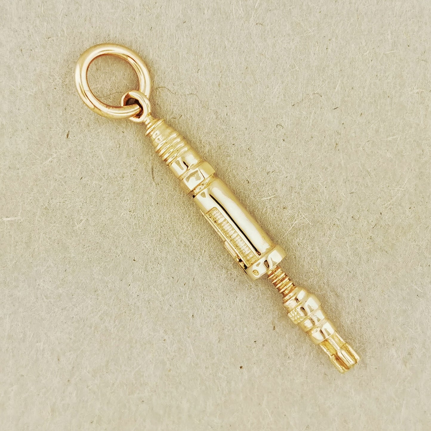 Dr. Who Sonic Screwdriver Pendant in 925 Silver or Bronze, 10th Doctor Pendant Charm, Dr Who Jewellery, 10th Screwdriver Pendant Jewelry, Sonic Screwdriver Pendant, Dr Who Pendant, Bronze Screwdriver Pendant, Sci Fi Pendant, Dr Who Tardis Pendant